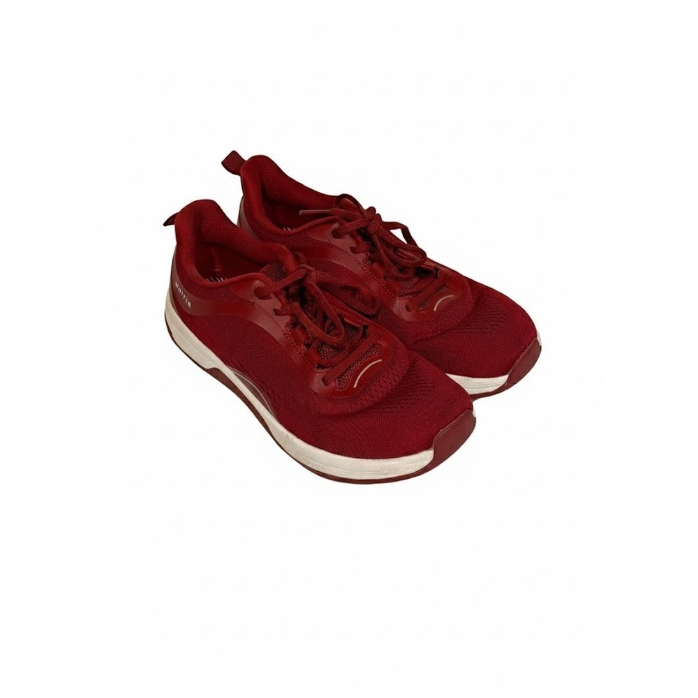 WHITIN S25 Barefoot Minimalist Shoes Burgundy Size 39 Wide Toe Athletic Sporty‎